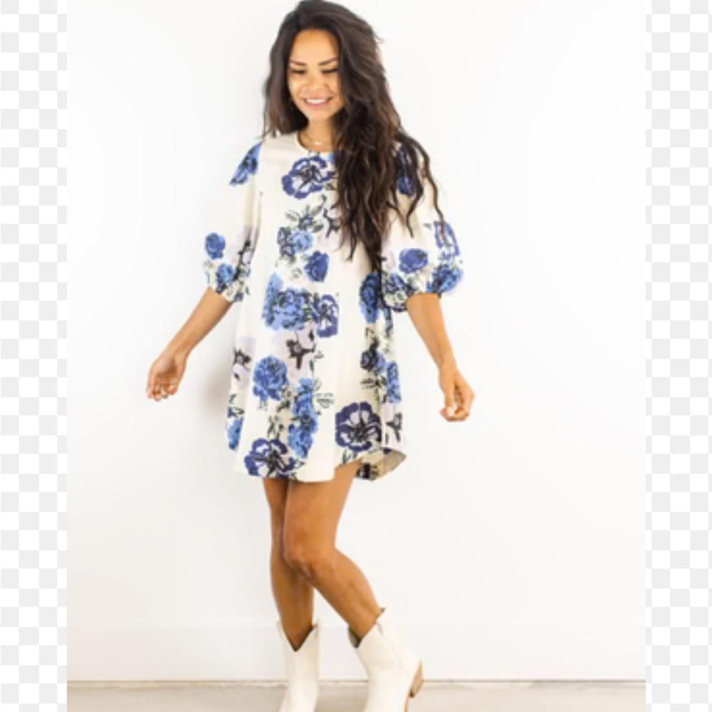 Free People Maye Poplin tunic dress